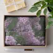 Mousseline Papier de tissus à fleurs Lilac (Cadeau)