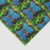 Mousseline Papier de tissus à papillon (Détail)