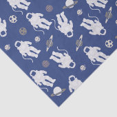 Mousseline Papier de tissus astronautique (Détail)