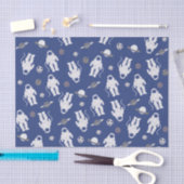 Mousseline Papier de tissus astronautique (Artisanat)