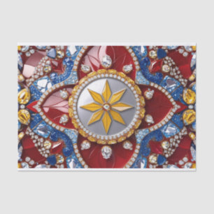 Mousseline Papier de tissus aux couleurs colombiennes