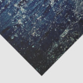 Mousseline Papier de tissus avec sirène plongée dans les vagu (Détail)