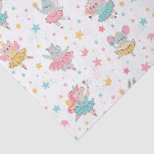 Mousseline Papier de tissus Ballerinas (Détail)