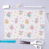 Mousseline Papier de tissus Ballerinas (Artisanat)