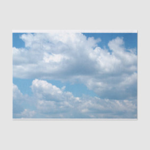 Mousseline Papier de tissus 'Blue Skies'