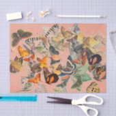 Mousseline Papier de tissus BUTTERFER (Artisanat)