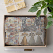 Mousseline Papier de tissus Couture victorienne (Cadeau)