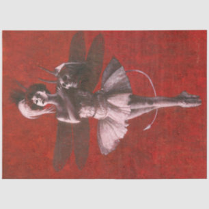 Mousseline Papier de tissus Dancing Devilie Pixie