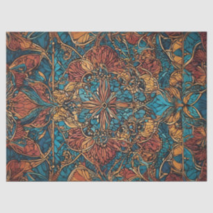 Mousseline Papier de tissus d'art marocain