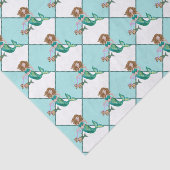 Mousseline Papier de tissus de 10 livres, blanc (Détail)