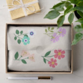 Mousseline Papier de tissus de collection de fleurs (Cadeau)