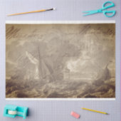 Mousseline Papier de tissus de découpage de meubles nautiques (Artisanat)