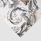 Mousseline Papier de tissus de découpage - libellule (Détail)