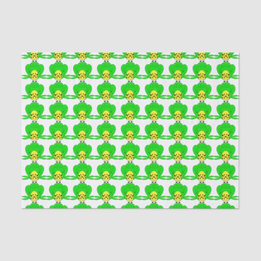 Mousseline Papier de tissus de grenouille (Recto)