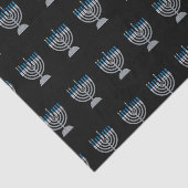 Mousseline Papier de tissus de la 2e nuit d'Hanoukka Parties  (Détail)