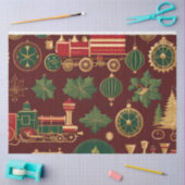 Mousseline papier de tissus de noël victorien (Artisanat)