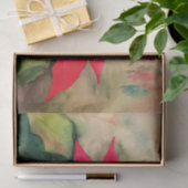 Mousseline Papier de tissus de Poinsettia (Cadeau)