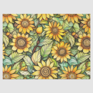 Mousseline Papier de tissus de tournesol primitif - 10 livres