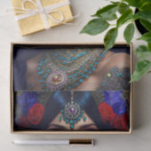 Mousseline Papier de tissus décoratif pour femme (Cadeau)