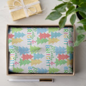 Mousseline Papier de tissus doux et joyeux (Cadeau)