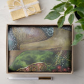 Mousseline Papier de tissus du Père Noël (Cadeau)