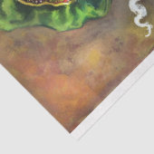 Mousseline Papier de tissus du Père Noël (Détail)