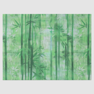 Mousseline Papier de tissus en bambou vert moderne - 10 livre