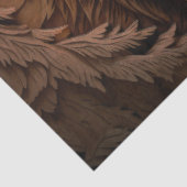 Mousseline Papier de tissus en bois découpage de l'ours (Détail)