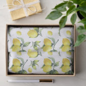 Mousseline Papier de tissus et de découpage - citron (Cadeau)