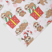 Mousseline Papier de tissus fentes de Noël (Détail)