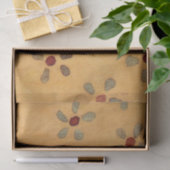 Mousseline Papier de tissus fleuri primitif (Cadeau)