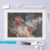Mousseline Papier de tissus Fleurs Renaissance (Artisanat)