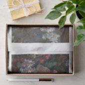 Mousseline Papier de tissus Fleurs Renaissance (Cadeau)