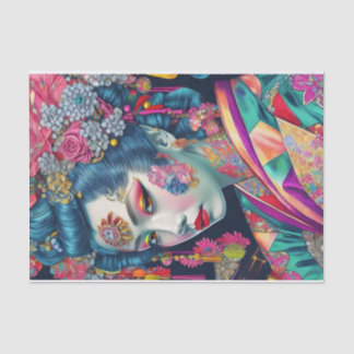 Mousseline Papier de tissus Geisha classique