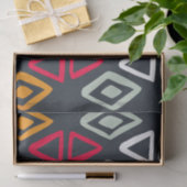 Mousseline Papier de tissus imprimés ethniques (Cadeau)