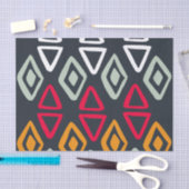 Mousseline Papier de tissus imprimés ethniques (Artisanat)