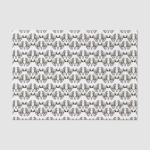 Mousseline Papier de tissus Leopard Appaloosa Horse Galloping