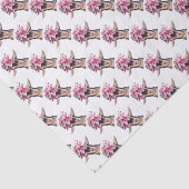 Mousseline Papier de tissus - Lilly la chèvre (Détail)