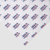 Mousseline Papier de tissus Louisiana State Pride (Détail)