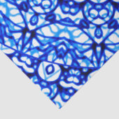 Mousseline Papier de tissus Mandala Mehndi Style G403 (Détail)