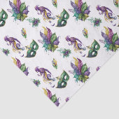 Mousseline Papier de tissus Mardi Gras (Détail)