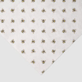 Mousseline Papier de tissus miel (Détail)