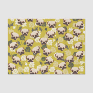 Mousseline Papier de tissus mignons Carlins