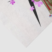 Mousseline Papier de tissus moine bouddhiste (Détail)