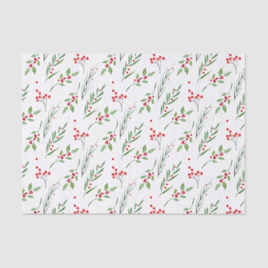 Mousseline Papier de tissus Motif mixte de Noël (Recto)