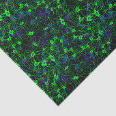 Mousseline Papier de tissus Neuron City (Détail)