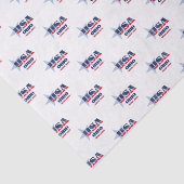 Mousseline Papier de tissus Ohio State Pride (Détail)