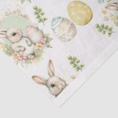 Mousseline Papier de tissus Ostara Rabbit (Détail)