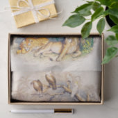 Mousseline Papier de tissus ou de découpage pour animaux Vint (Cadeau)