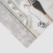 Mousseline Papier de tissus Paris France Lady (Détail)